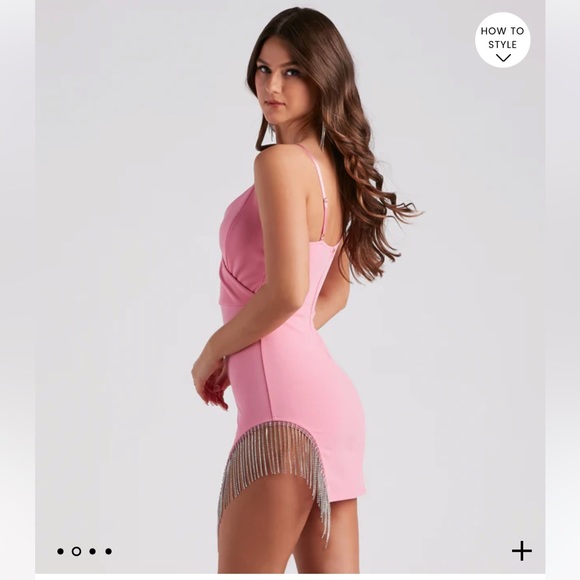 Pink Mini Dress - Picture 2 of 4